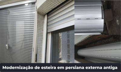 Manutenção de Persiana Externa